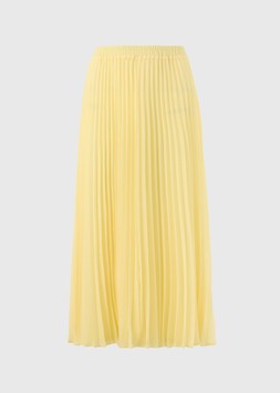 PLEATED MIDAXI YELLOW £20
