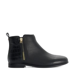 Dune London Pandya £119 Black leather www.dunelondon.com
