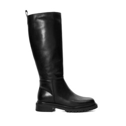 Dune London Tilings £199 Black leather www.dunelondon.com