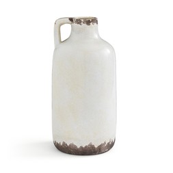 White Crackle Ceramic Vase Large