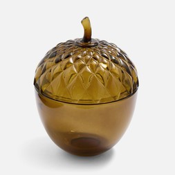 Brown Glass Acorn £8