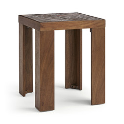 Lavina Glass Tiled Side Table £129
