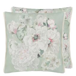 FLEUR BLANCHE EAU DE NIL COTTON CUSHION CCDG1490