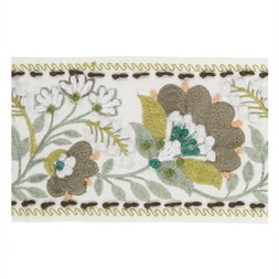 Enamel Flower in celadon TRDG0023/02