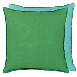 BRERA LINO EMERALD & CAPRI LINEN CUSHION CCDG1362