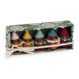 50071486 £16 Felt Mini Robins Tree Dec Set