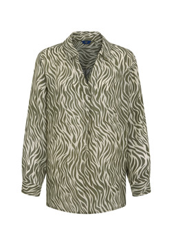 Longline Popover Blouse Khaki £34 (AB12723)