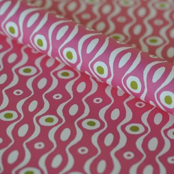 Patterned Paper Persephone Shocking Pink and Lettuce