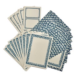 Set of Notecards and Envelopes Yo-Yo Kingfisher