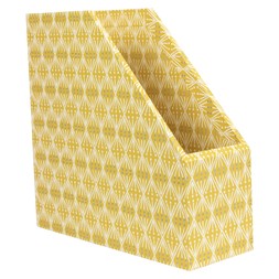 Cambridge Imprint Magazine File in Selvedge Mustard
