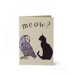 Owl and Pussycat Card
