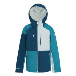 Kids' Highton V Waterproof Jacket | Moroccan Blue Tahoe Blue Bleached Aqua £70