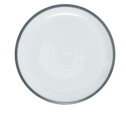 Green Rim Dinner Plate