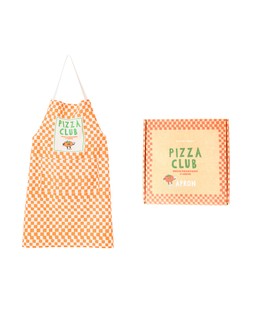 Pizza Club Chequerboard Canvas Apron