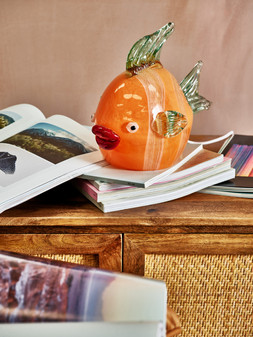Glass Fish Table Lamp £85 (2)