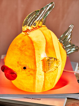 Glass Fish Table Lamp £85 (3)