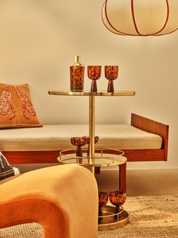 Henlowe Mirrored Drinks Table £275