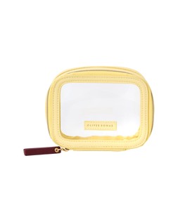 Yellow Clear Rectangular Makeup Bag £12.50 €16.50