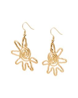 Soleil Sunshine Sprial Dangle Earrings £19.5