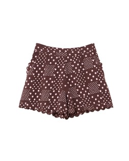 Brown And Pink Spot Short £55