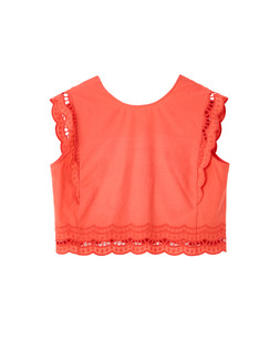 Oliver Bonas Cutwork Shell Top £45