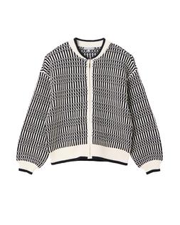 Oliver Bonas Mono Stripe Stitch Bomber £85