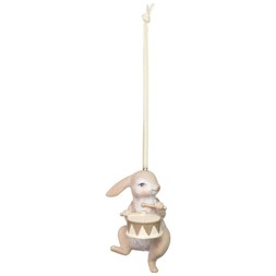 3 ASSORTED WOODLAND ANIMAL WITH INSTRUMENT RABBIT £2 (436533)