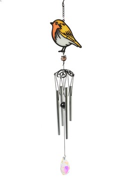 B&M GARDEN SS26 // PLANTERS, POTS & FOLIAGE // ROBIN WINDCHIME // £5 //