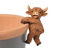 B&M GARDEN SS26 // HIGHLAND COW // HIGHLAND COW POT HANGER // £2 //