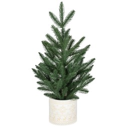 45CM GREEN POTTED TREE £8 (425610)