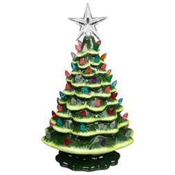 LIGHT UP GREEN TREE WITH MULTI COLOUR LIGHTS £20 (425754)