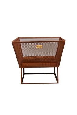 OUTDOOR NORFOLK FIRE PIT RUST IRON H44.5CM W52CM &pound;169.99