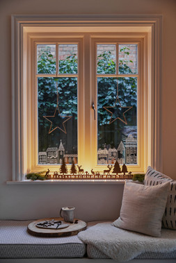 ADVENT FOREST TEALIGHT CENTREPIECE METAL COPPER