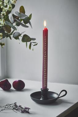 Bordeaux Advent Candle &pound;3.99