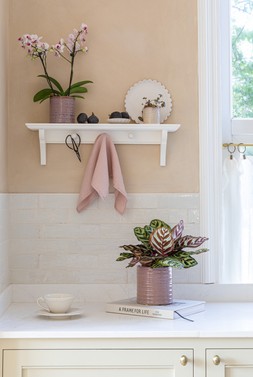 Chambray Reactive Rustic Ivory Planter H7cm D7cm &pound;3.99