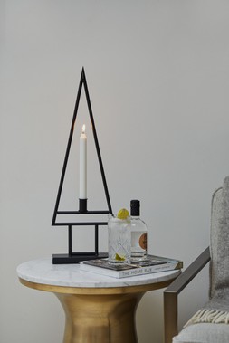 DECO TABLE TOP TREE CANDLE HOLDER H59CM W20CM