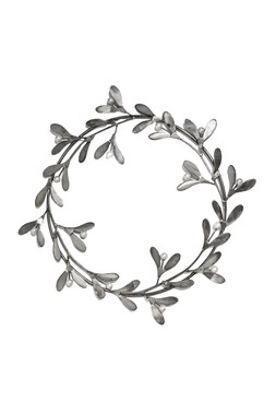 Galvanised Misletoe Wreath &pound;29.99