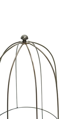 OUTDOOR PLANT SUPPORT ZINC H50CM W26CM