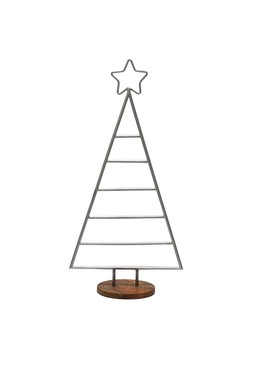 PEWTER CHRISTMAS TREE WITH STAR IRON £59.99