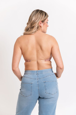 Superhero Multiway Padded Plunge Bra Latte Beige