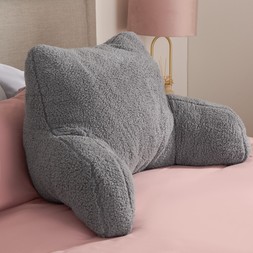 OHS Teddy Cuddle Cushion - Grey - £22
