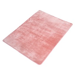 OHS Supersoft Plush Rug - Blush Pink £12