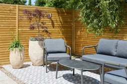 Oriana B, Seating Area, Contemporary Urban Garden Project