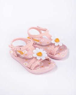 Ipanema Daisy Baby Sandals - Pink / Yellow
