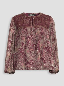 X241L The Very Collection Embroidered Smock Blouse £45