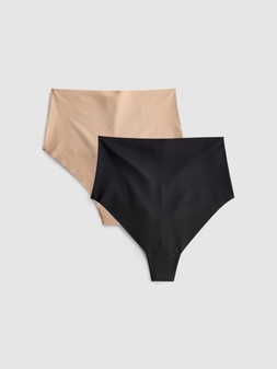 PRIMARK 2PK SHAPING THONG MULTI £7 €8 $9 RON40 PLN34 CZK310