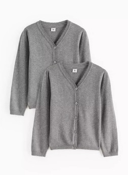 Tu-2 Pack Grey Knitted Cardigans