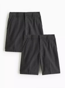 Tu-Grey Classic School Shorts 2 Pack