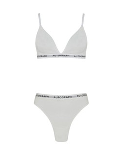 Autograph Bra £20, Autograph Thong £8