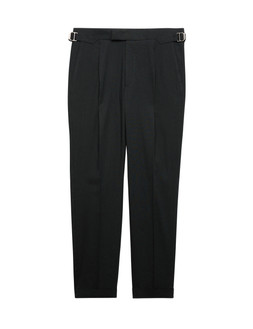 Autograph Tailored Fit Italian Performance Linen Blend Suit Trousers, Black, £70